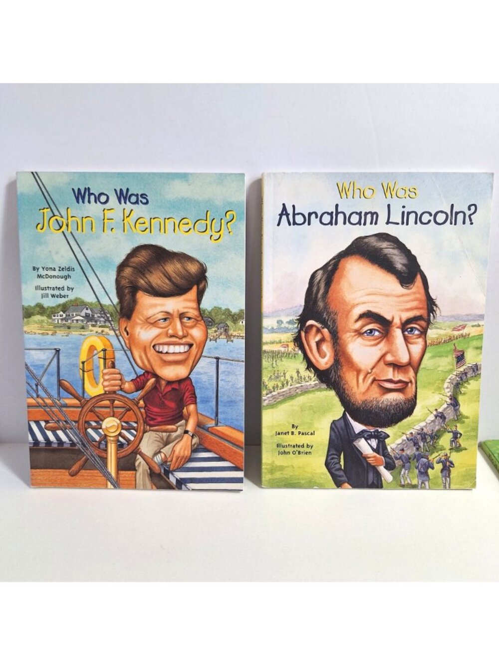 Who Was Series Book Lot Kennedy Lincoln Jane Goodall George Washington Disney - Picture 2 of 10